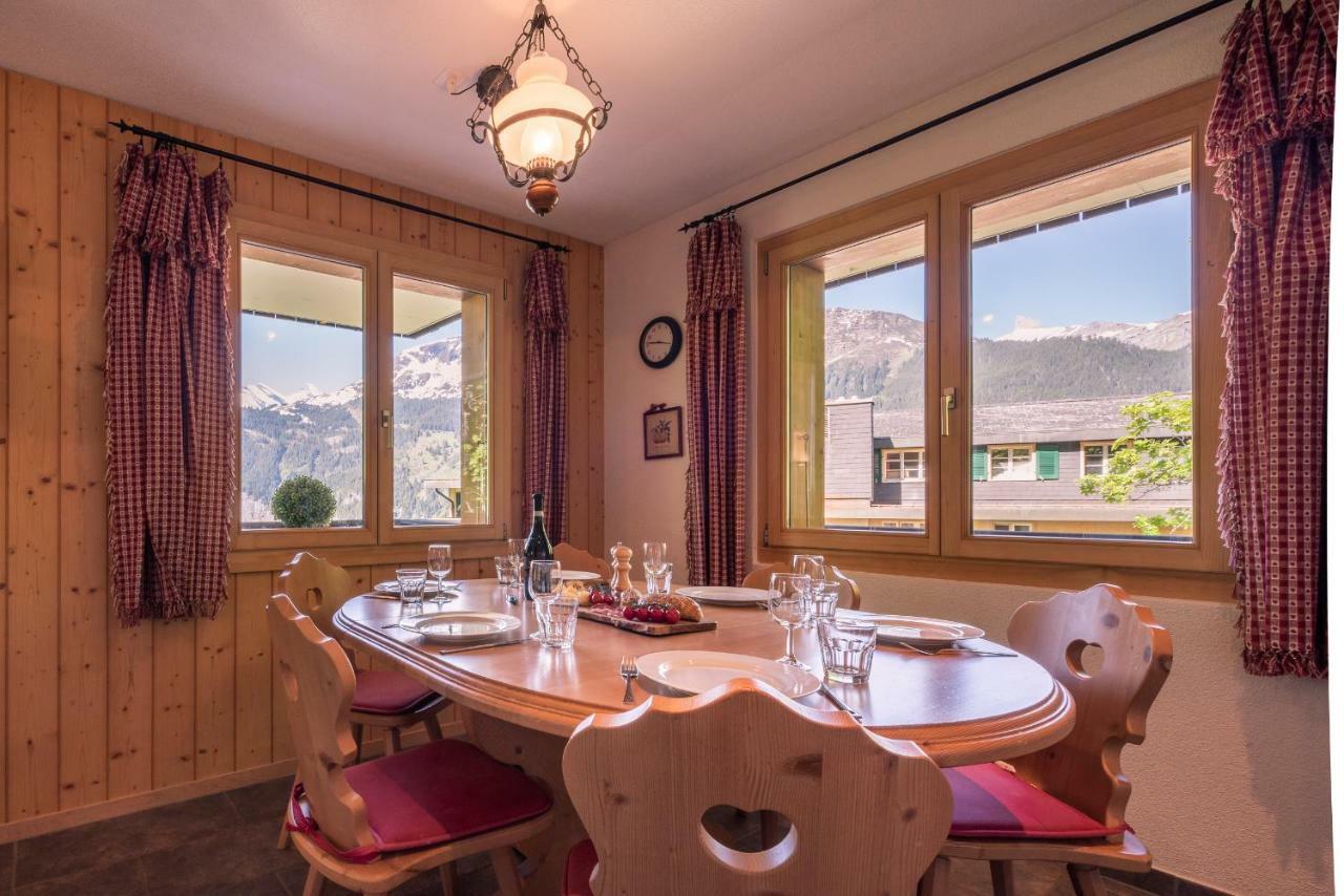 Roossi-Huus 3 Apartment Wengen Luaran gambar