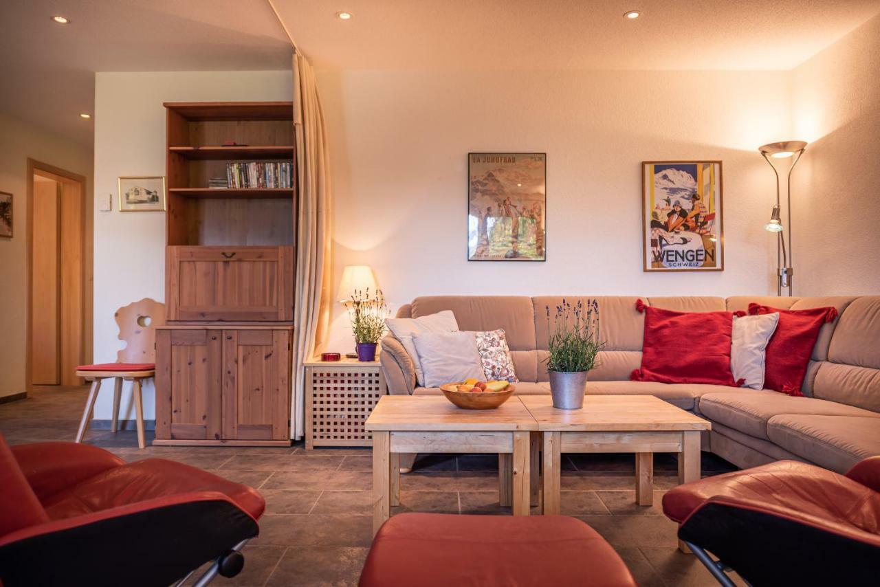 Roossi-Huus 3 Apartment Wengen Luaran gambar