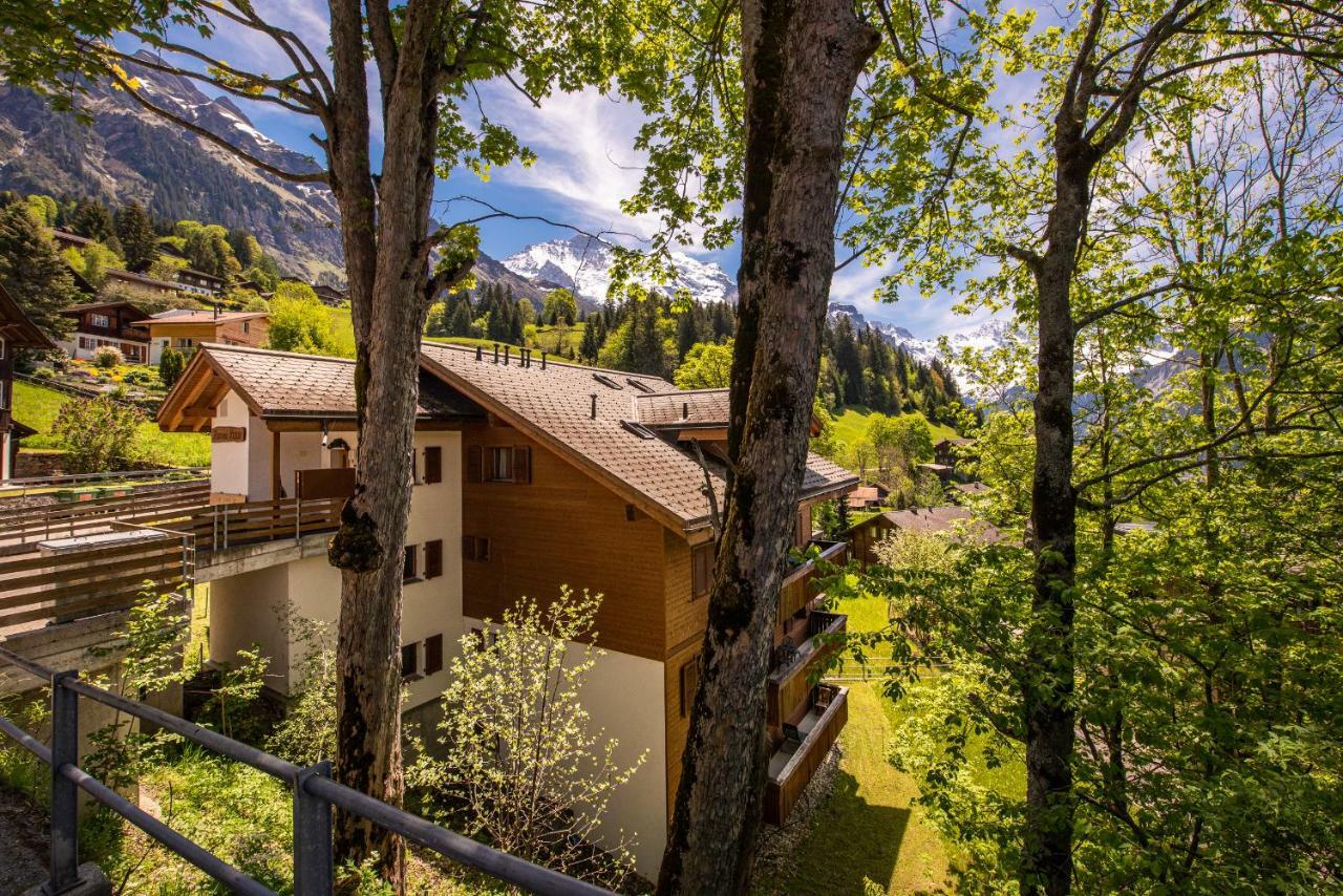 Roossi-Huus 3 Apartment Wengen Luaran gambar