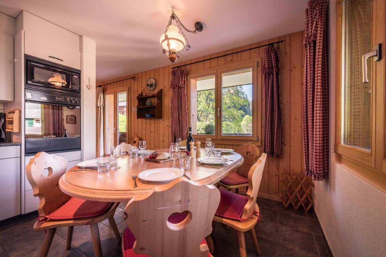 Roossi-Huus 3 Apartment Wengen Luaran gambar